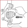 Ecarteur pour fixations de bras de suspension KSTOOLS | Clés & Douille