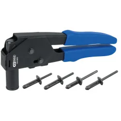 Pince à riveter avec rivets plastique KSTOOLS 150.9650 | Boulonnerie |