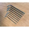 Jeu de 8 clés mâles TORX® longue . | Vis bois | Ekibat