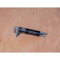 Jeu de 8 clés mâles TORX® longue . | Vis bois | Ekibat