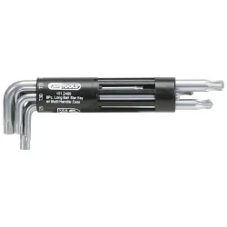 Jeu de 8 clés mâles TORX® à tête | Vis métal & tôle | Ekibat