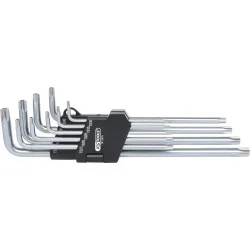 Jeu de clés mâles TORX® 5 pans percées | Vis bois | Ekibat
