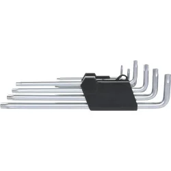 Jeu de clés mâles TORX® 5 pans percées | Vis bois | Ekibat