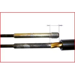 Jeu d'extraction de bougies de préchauffage . 8pcs | Mesure & Traçage