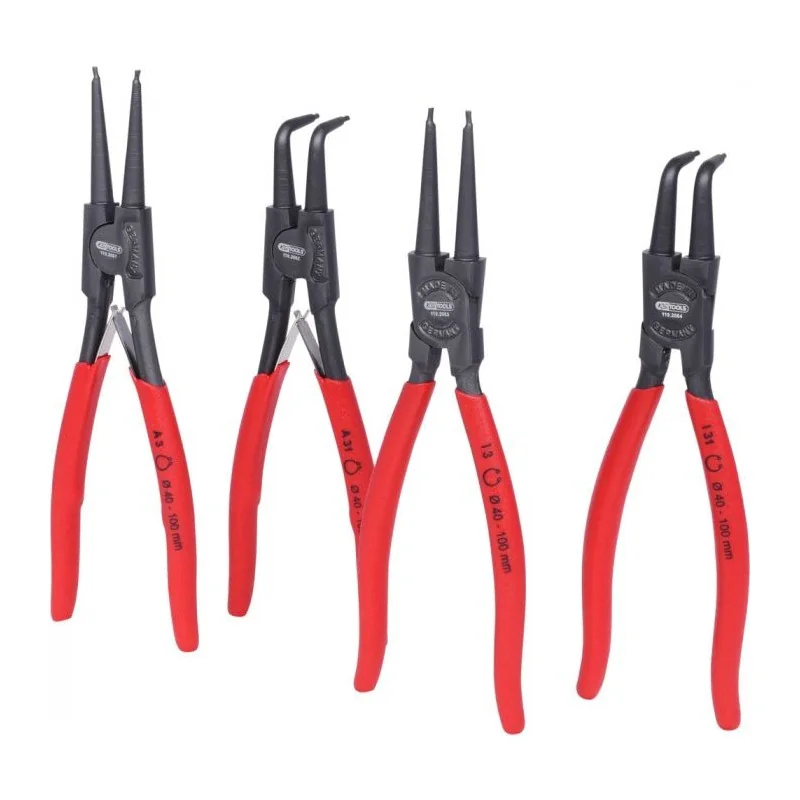 Jeu de pinces à circlips . 40-100 mm . 4pcs KSTOOLS 119.2060 | 119.2060