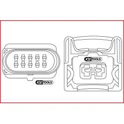 Extracteur de cosses pour connecteurs plats/Faston - 2 | Autres électr