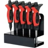 Présentoir de chasses goupilles brunis 5pcs L150mm KSTOOLS | Vis bois
