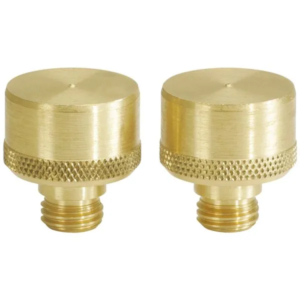 Lot de 2 embouts soft punch laiton Ø | Vis bois | Ekibat