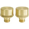 Lot de 2 embouts soft punch laiton Ø | Vis bois | Ekibat