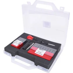 Coffret de chiffres et lettres à frapper avec | Clous & Pointes | Ekib