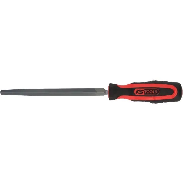 Lime triangulaire demi-douce emmanchée . L.150 mm KSTOOLS | Vis bois |
