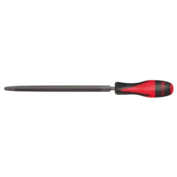 Lime d'affûtage tiers-point effilé demi-douce . L.125 mm | Forets & Mè