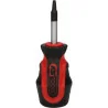 Tournevis ERGOTORQUEplus® 4 pans . 01 . L.98 | Vis bois | Ekibat