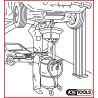 Récupérateur d'huile par gravité 65 L KSTOOLS 160.0001 | Mesure & Traç
