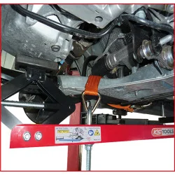 Traverse inférieure pour support moteur . L. 1007 | Chevilles & Ancrag