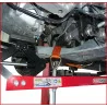 Traverse inférieure pour support moteur . L. 1007 | Chevilles & Ancrag