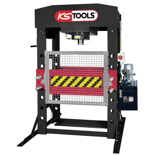 Presse hydraulique d'atelier 200t motorisée KSTOOLS 160.0118 | Automat