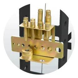 Kit de poinçons pour presses hydrauliques KSTOOLS 160.0129 | Vis métal