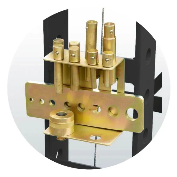Kit de poinçons pour presses hydrauliques KSTOOLS 160.0129 | Vis métal