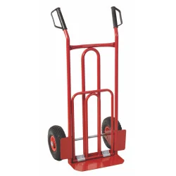 Diable avec bavette roues gonflables - 250 kg | Levage & Manutention |