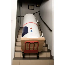 Diable spécial escalier avec bavette repliable - 250 | Levage & Manute