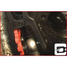 Jeu de 2 pinces ALLinONE d'obturation pour tuyaux et raccords .Ø4 .75 mm KSTOOLS 122.1295 | 122.1295