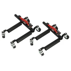 Lot de 2 chariots de manutention pour véhicule | Levage & Manutention