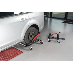 Lot de 2 chariots de manutention pour véhicule | Levage & Manutention