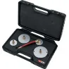Assortiment d'adaptateurs universels pour 160.0700 - 4 pièces | Clés &