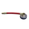 Adaptateur européen type E 20 avec raccord coudé | Vis bois | Ekibat