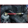 Adaptateur européen type E 20 avec raccord coudé | Vis bois | Ekibat