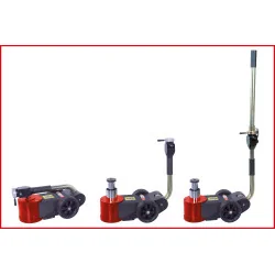 Cric hydropneumatique 30t/15t pliable KSTOOLS 160.0739 | Compresseurs