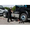 Cric hydropneumatique 30t/15t pliable KSTOOLS 160.0739 | Compresseurs