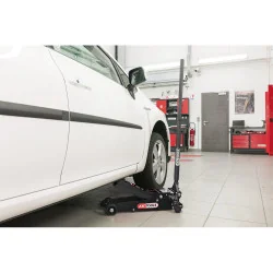 Cric hydraulique extra-bas Aluminium/Acier . 2t KSTOOLS 161.0365 | Vêt
