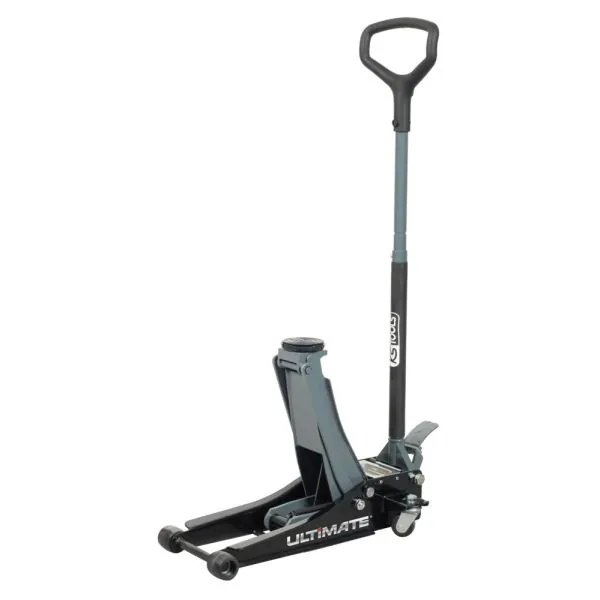 Cric hydraulique extra-bas acier ULTIMATE . 2t KSTOOLS | Clés & Douill