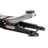 Cric hydraulique extra-bas acier ULTIMATE 2T avec double-roues | Clés