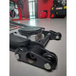 Cric hydraulique extra-bas acier ULTIMATE 2T avec double-roues | Clés