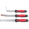 Jeu de 3 burins de carrossier extra-plats KSTOOLS | Abrasifs & Meules