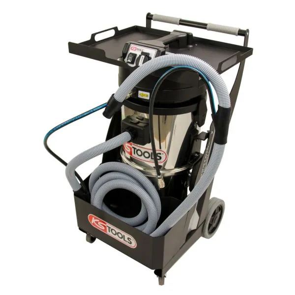 Centrale d'aspiration à cuve inox 35L . 1700W | Rangement atelier | Ek