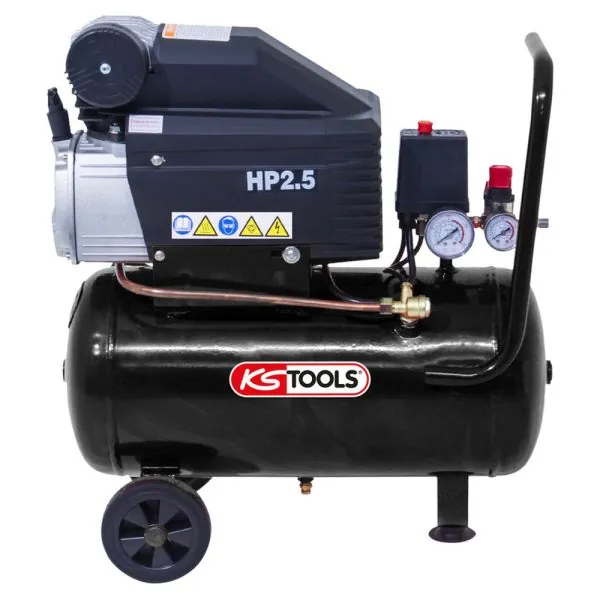 Compresseur sur cuve 25 L - 8 bar | Perceuses & Visseuses | Ekibat