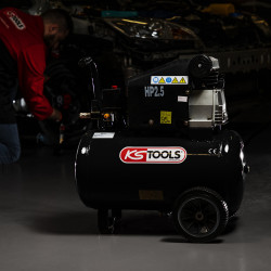 Compresseur sur cuve 25 L - 8 bar - 2 .5 CV - 220 V Mono