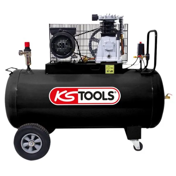 Compresseur sur cuve 100 L - 10 bar | Clous & Pointes | Ekibat
