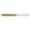 Brosse métallique à 3 rangées inox . 290 | Abrasifs & Meules | Ekibat