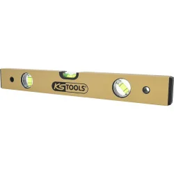 Niveau rectangulaire en aluminium anodisé 3 fioles . | Vis bois | Ekib