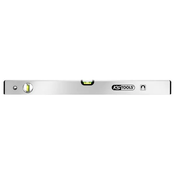 Niveau rectangulaire aluminium anodisé aimanté . 600 mm | Mesure & Tra