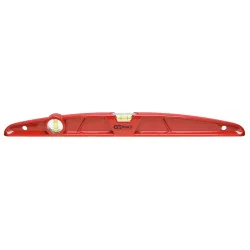 Niveau antichocs aimanté 2 fioles . L.600 mm | Vis bois | Ekibat