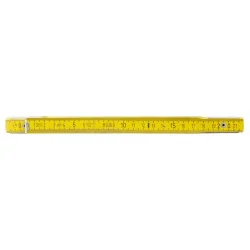 Mètre pliant jaune en bois . L.2 m | Mesure & Traçage | Ekibat