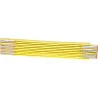 Mètre pliant jaune en bois . L.2 m | Mesure & Traçage | Ekibat