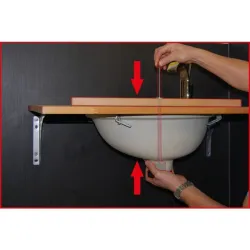 Kit de montage de lavabos - 1 personne KSTOOLS 123.0080 | 123.0080