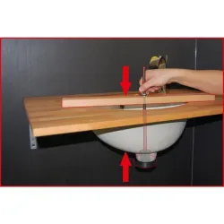 Kit de montage de lavabos - 1 personne KSTOOLS 123.0080 | 123.0080